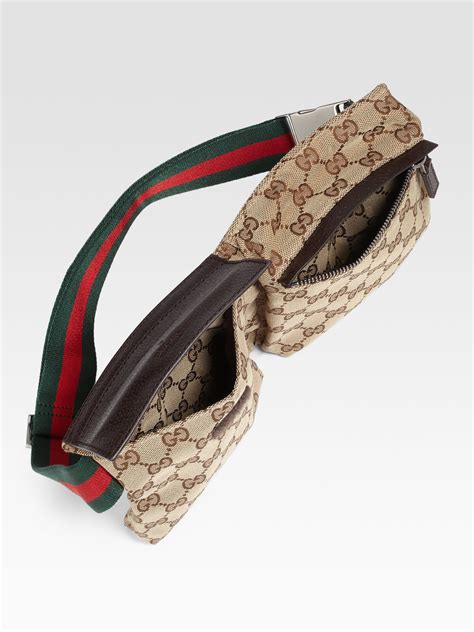 gucci canvas belt bag replica|gucci vintage canvas belt bag.